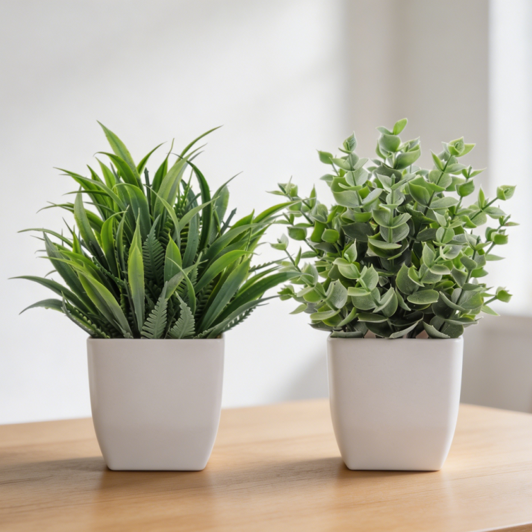Miniature Artificial Green Plants, Desktop Decoration